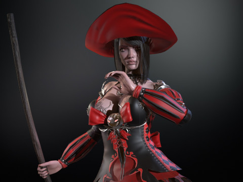 Witch1 Modelo 3D