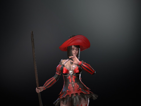 Witch1 Modelo 3D