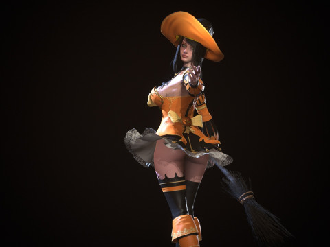 Witch1 Modelo 3D
