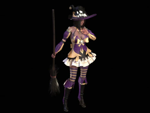 Witch1 3D Model