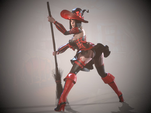 Witch1 Modelo 3D