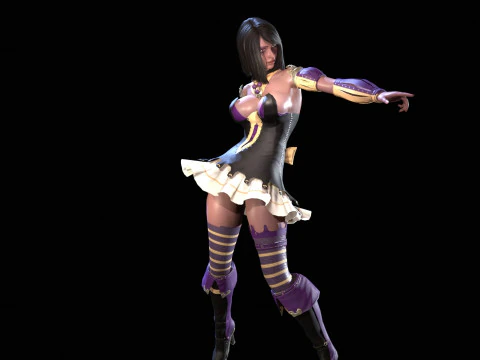 Witch1 3D Model