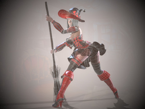 Witch1 Modelo 3D