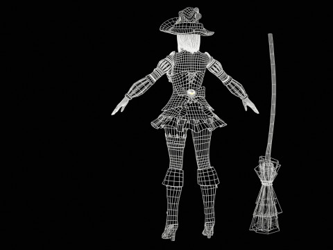 Witch1 Modelo 3D