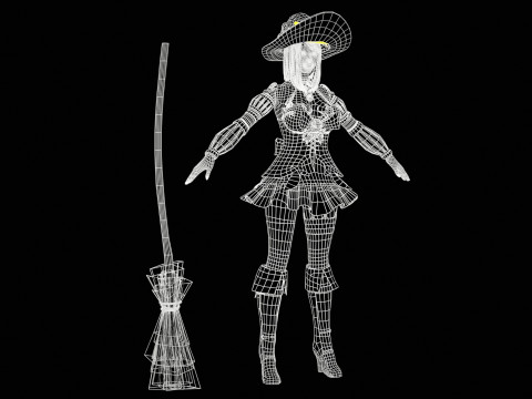 Witch1 Modelo 3D