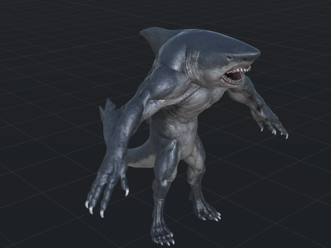 SharkMutant 3Dモデル