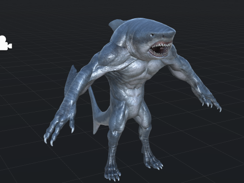 SharkMutant 3D 模型