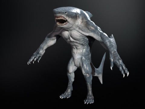 SharkMutant 3D 模型