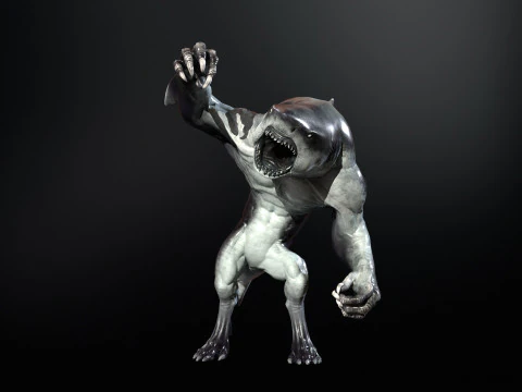 SharkMutant 3D Model