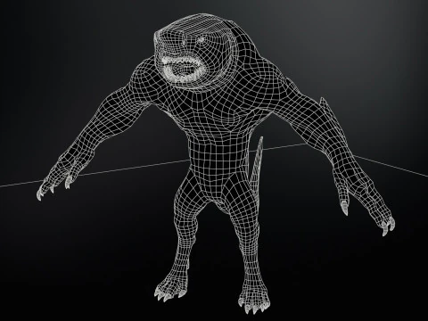 SharkMutant 3D Model