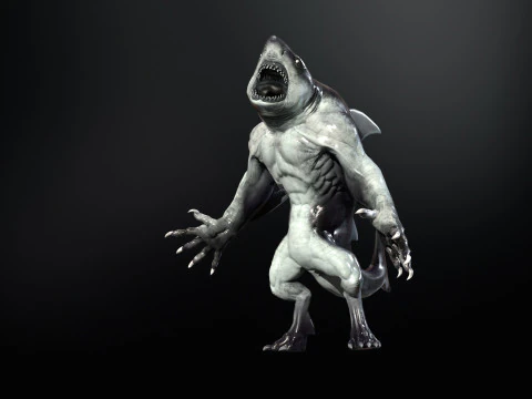 SharkMutant 3D Model