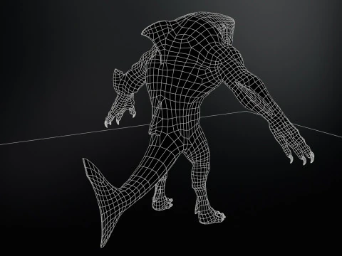 SharkMutant 3D Model