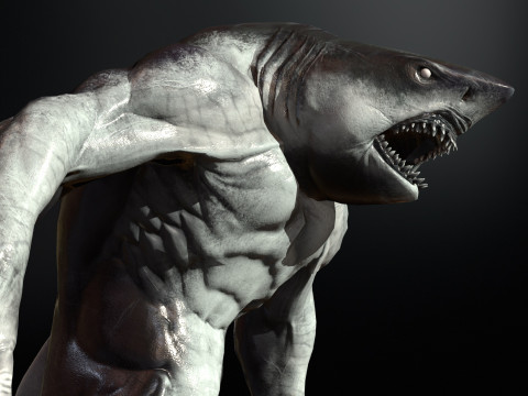 SharkMutant 3D 模型