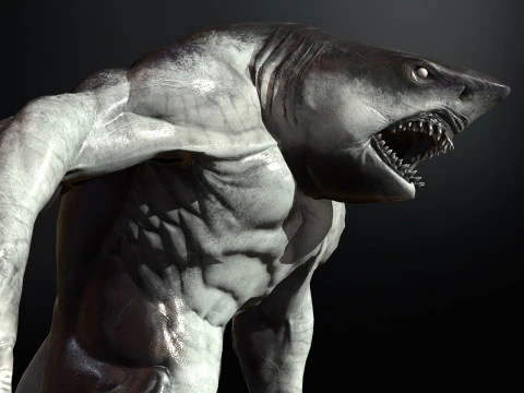 SharkMutant 3D Model