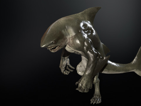 SharkMutant 3D 模型