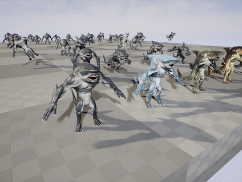 SharkMutant 3D Model