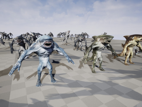 SharkMutant 3D 模型