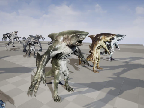 SharkMutant 3D Model