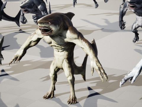SharkMutant 3D 模型