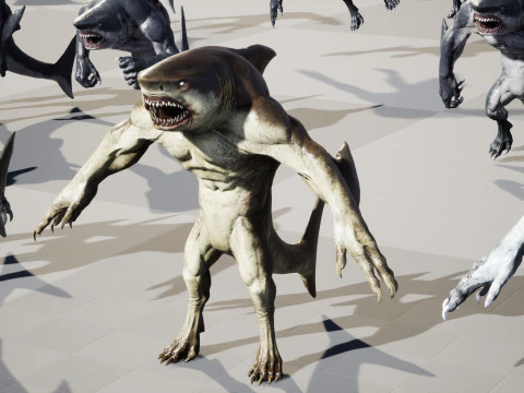 SharkMutant 3D Model