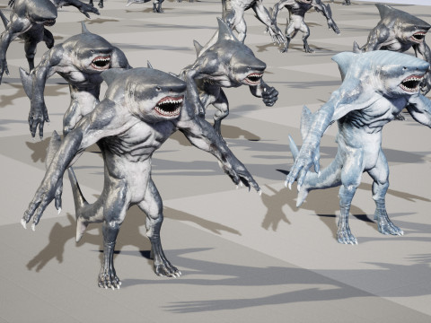 SharkMutant 3D 模型
