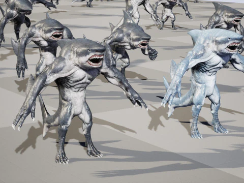 SharkMutant 3D Model