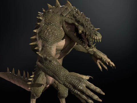 Coccodrillo Modello 3D