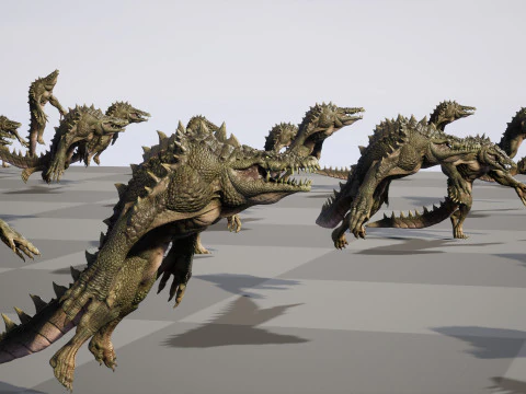 Coccodrillo Modello 3D