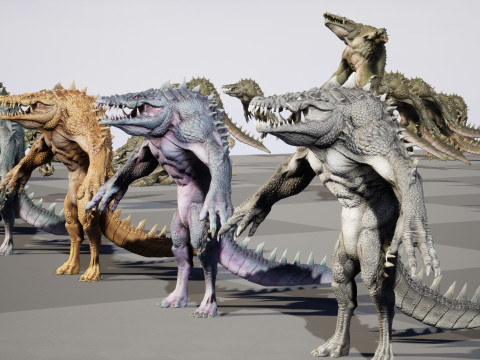 Croc 3D Model