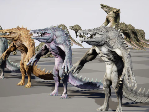 Coccodrillo Modello 3D