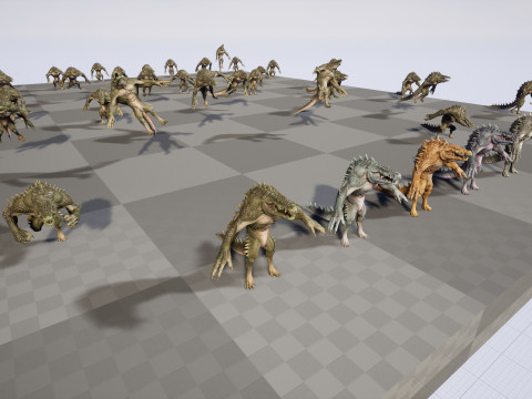 Croc 3D Model