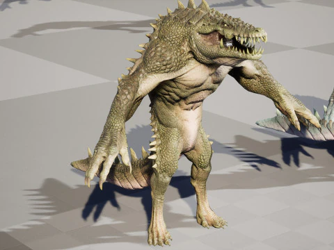 Coccodrillo Modello 3D