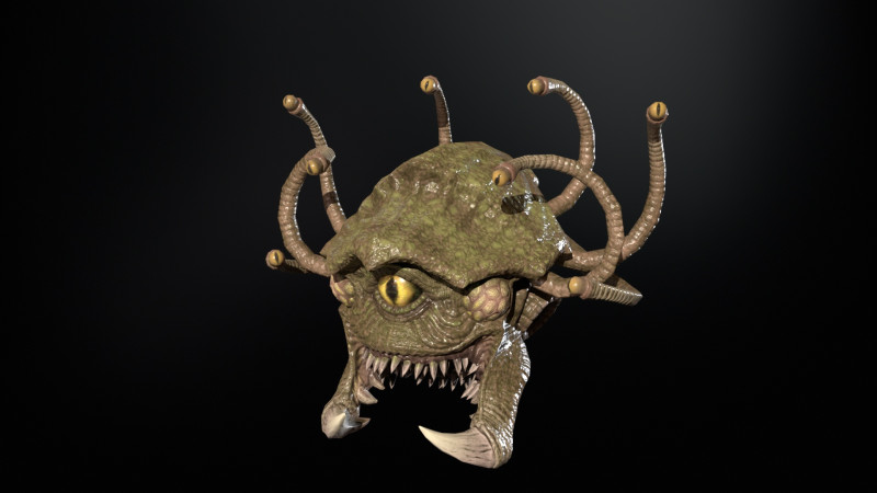 SeaBeholder 3D Model .c4d .max .obj .3ds .fbx .stl .blend 