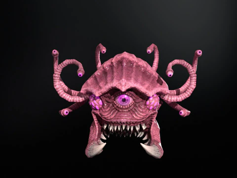 Espectador del mar Modelo 3D