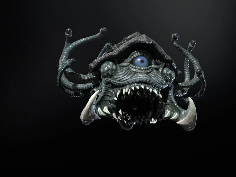 Espectador del mar Modelo 3D