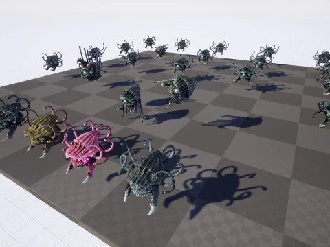 Espectador del mar Modelo 3D