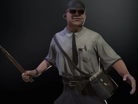 ManiacPioner 3D Model