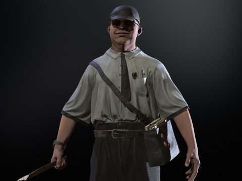 ManiacPioner Modello 3D