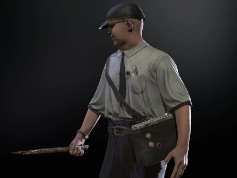 ManiacPioner 3D Model