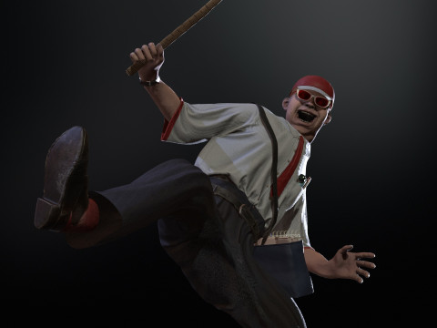 ManiacPioner Modello 3D