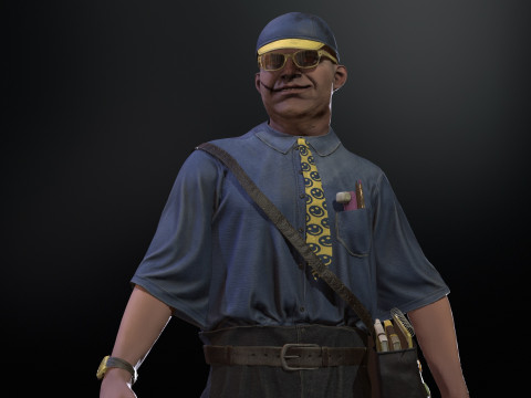 ManiacPioner Modello 3D