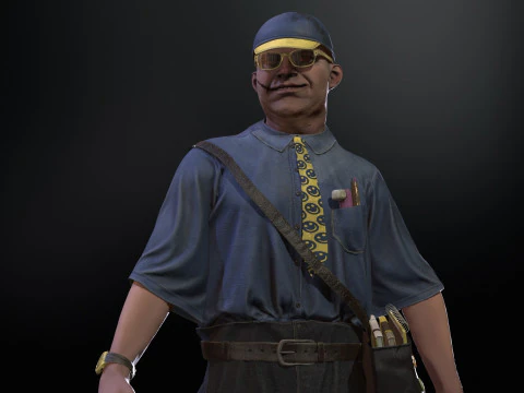 ManiacPioner 3D Model