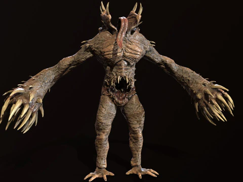 Nekromutant6 3D Modell