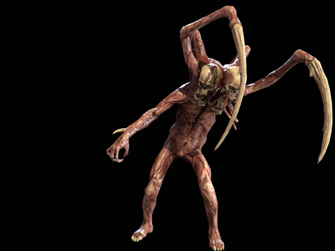 Necromutant7 3D Модель