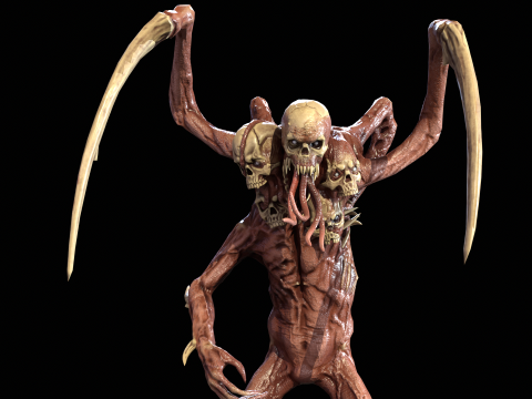 Necromutant7 3D Модель