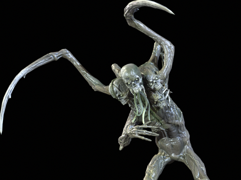 Necromutant7 3D Модель