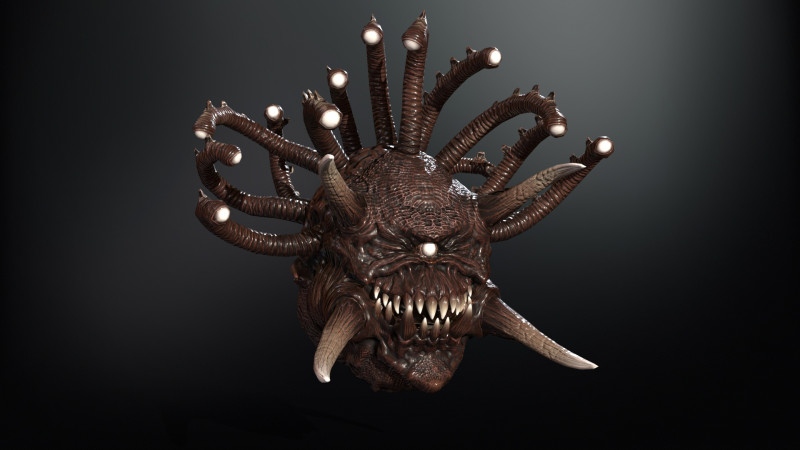 Beholder 3D Modell .c4d .max .obj .3ds .fbx .stl .blend