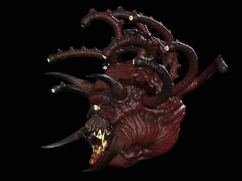 Beholder 3D Modell