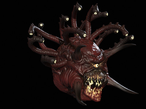 Beholder 3D Modell