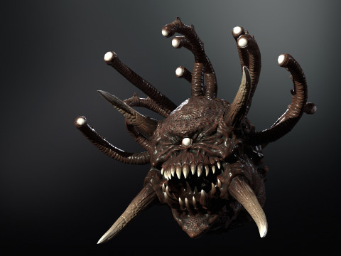 Beholder 3D Modell